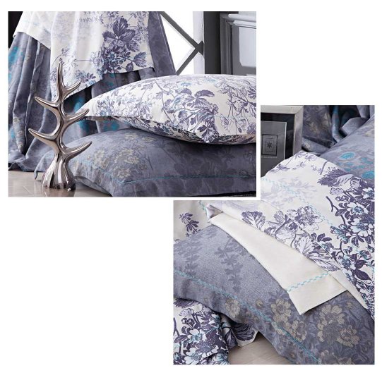 Daphne Elegant Print with 100%Bamboo sheet set #ZT-1109 Other Material Printed image75