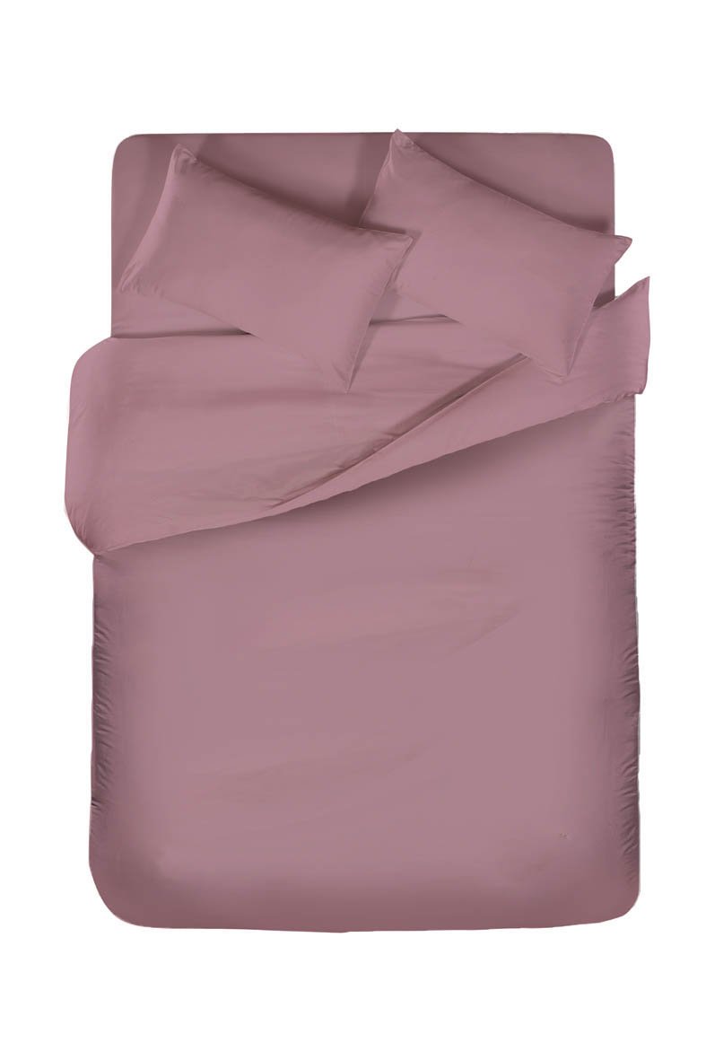 Daphne 100% Cotton duvet cover set#DD6432D Solid Color Bedding image5