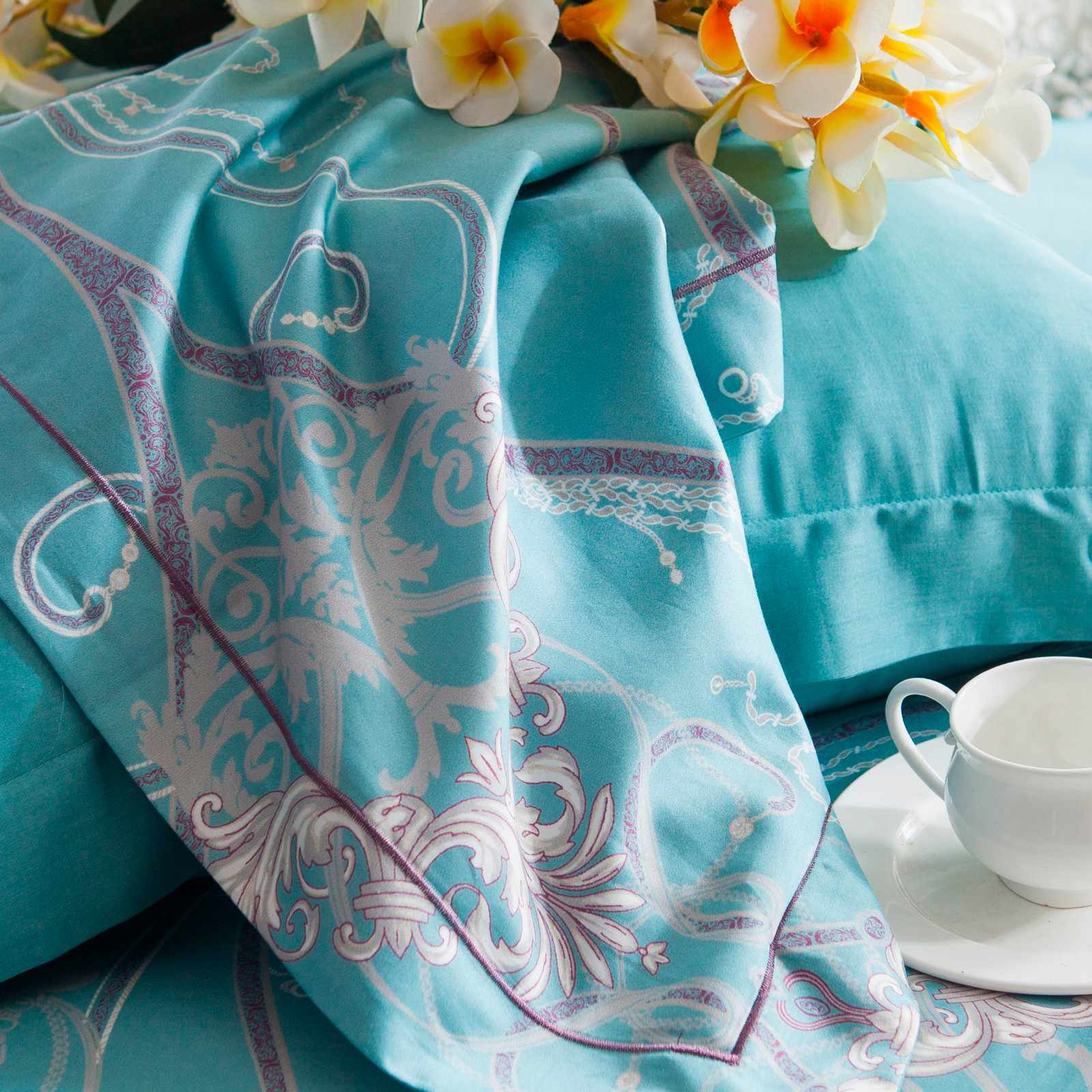 Daphne Fascinating Designed Pima Cotton Bedding 6866 100% Cotton Printed image35