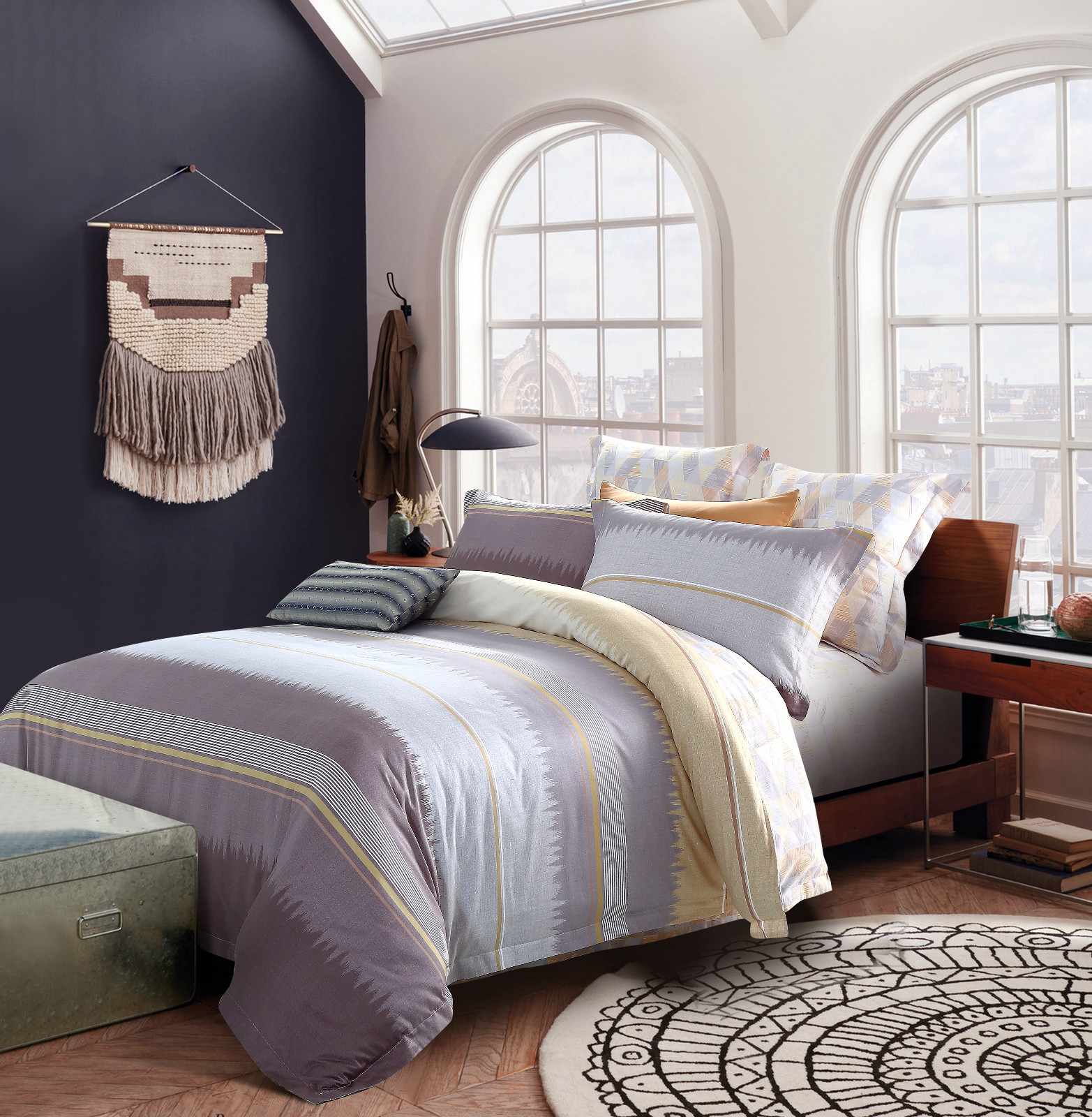 Daphne High Quality 100% Cotton Bed Linen 6856 100% Cotton Printed image43