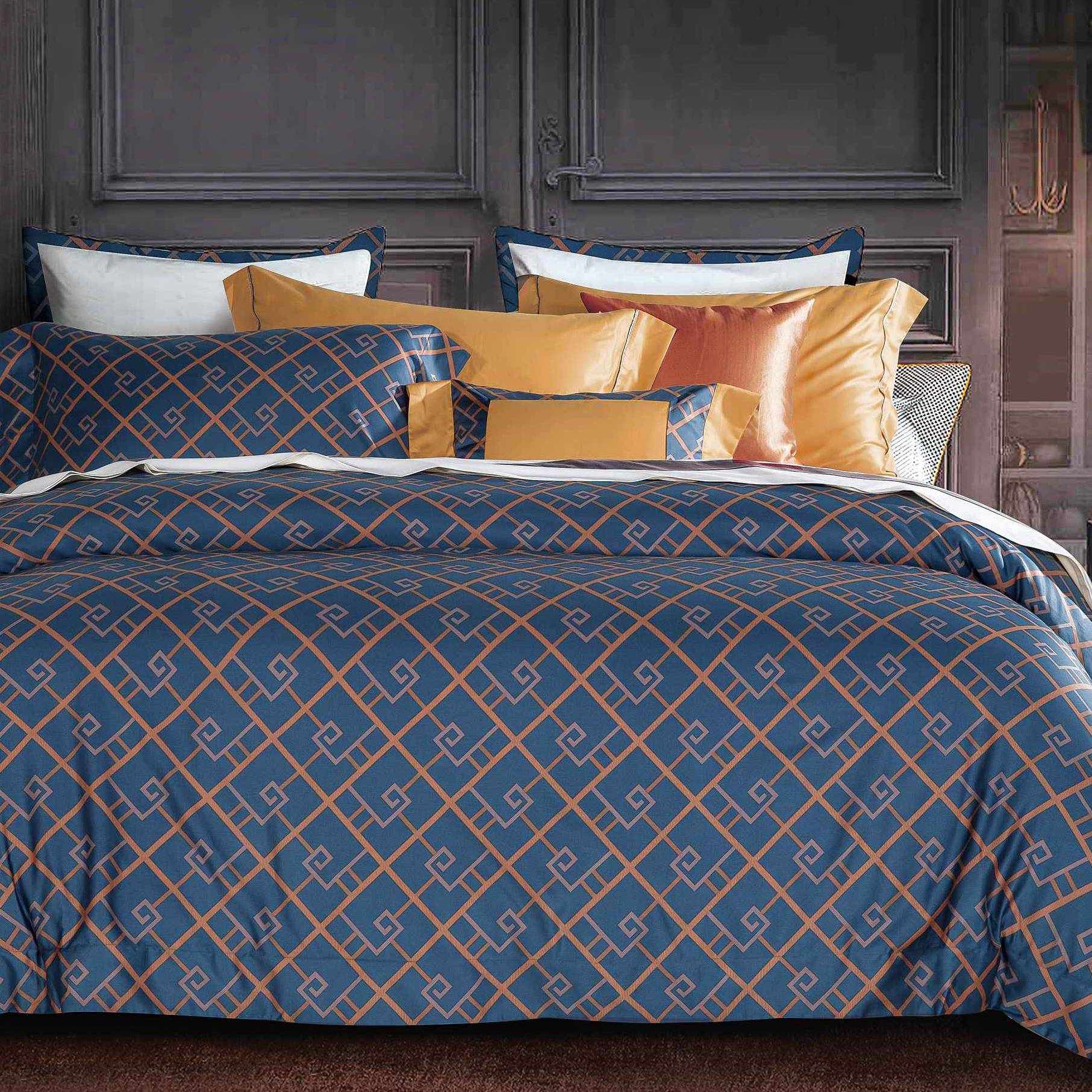 Daphne Soft Comfortable Duvet Cover Set Long-staple Cotton 171102 100% Cotton Printed image95